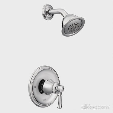 Moen T2182 Dartmoor Shower Trim Kit Chrome Posi-Temp Single Handle New
