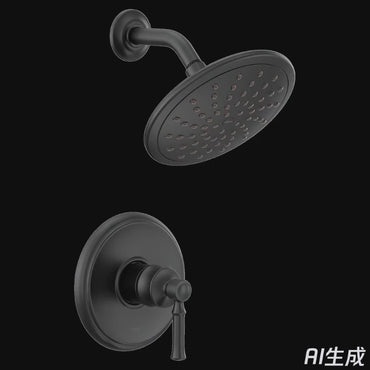 Moen UT2282EPBL Dartmoor M-CORE 2-Series Shower Trim Matte Black Eco-Performance