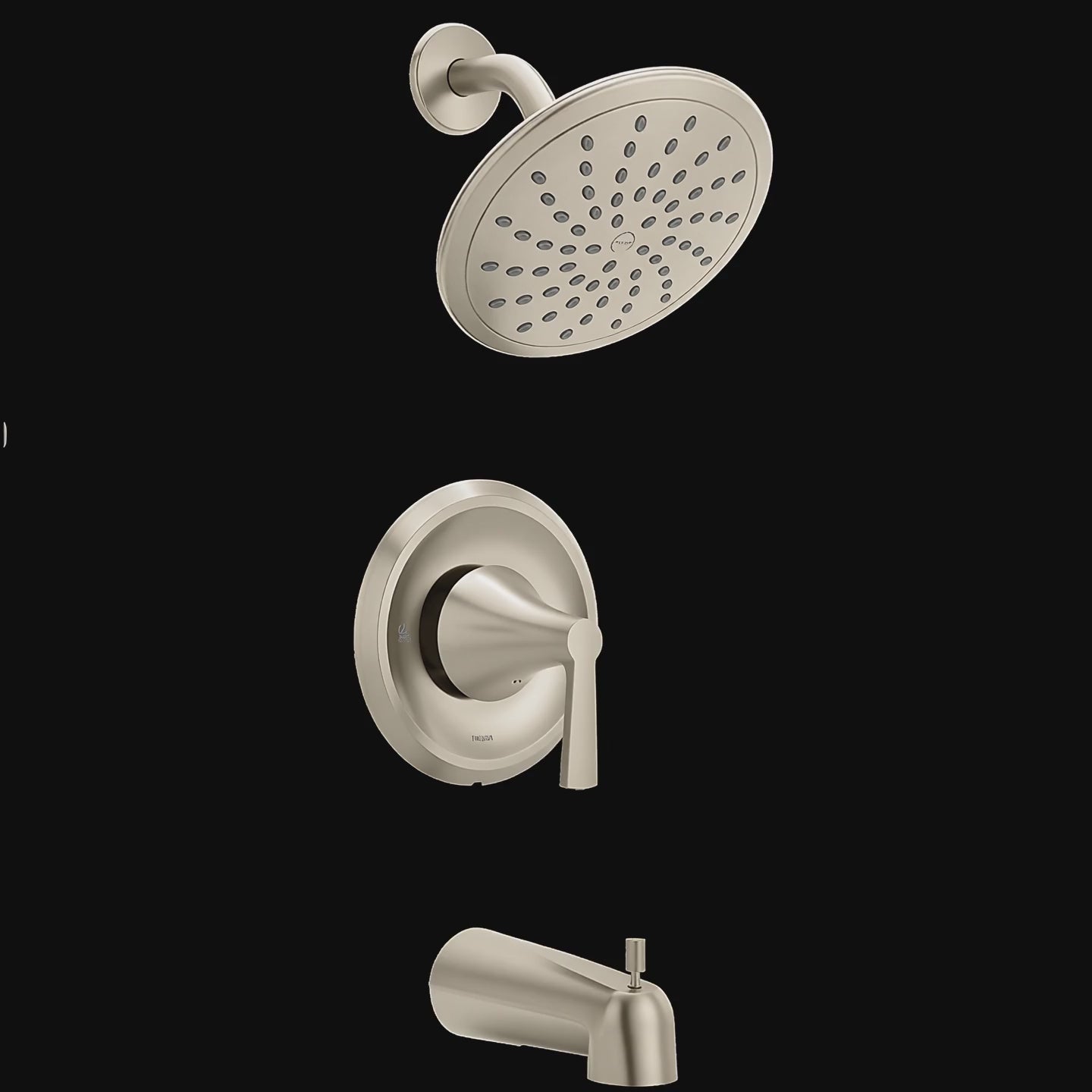 Moen T2343EPBN Jase Brushed Nickel Posi-Temp Tub and Shower Faucet — product video