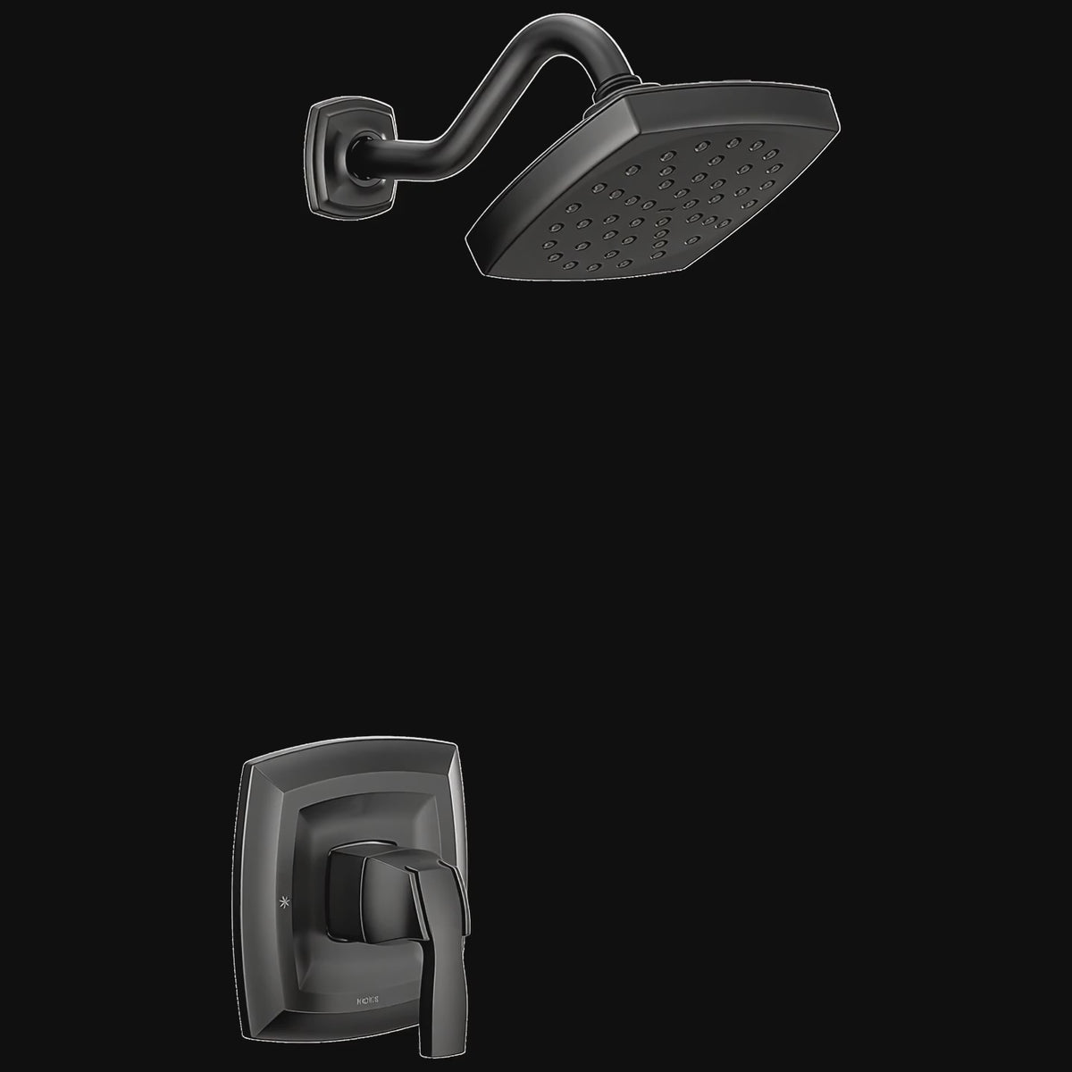 Moen UT3692EPBL Voss Matte Black M-CORE 3-Series Shower Only — product video