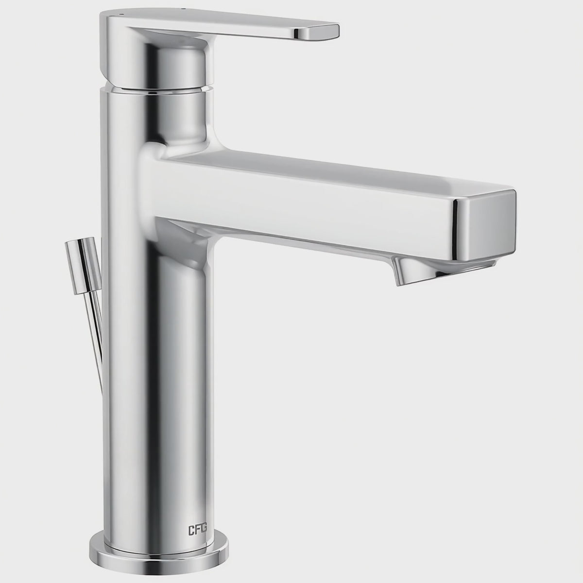 CFG by Moen 40051 Slate Chrome One-Handle Low Arc Bathroom Faucet — product video