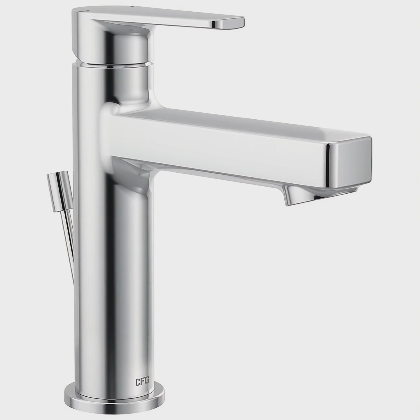 CFG by Moen 40051 Slate Chrome One-Handle Low Arc Bathroom Faucet — product video