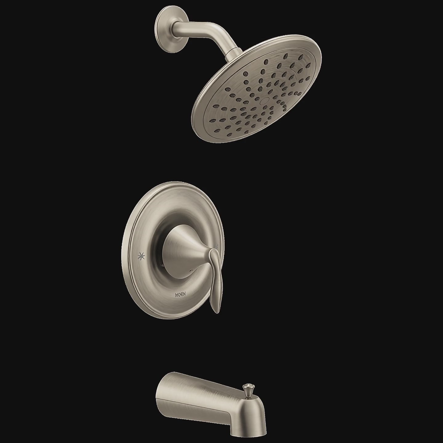 Moen T2233EPBN Eva Brushed Nickel Posi-Temp Eco-Performance Tub/Shower — product video