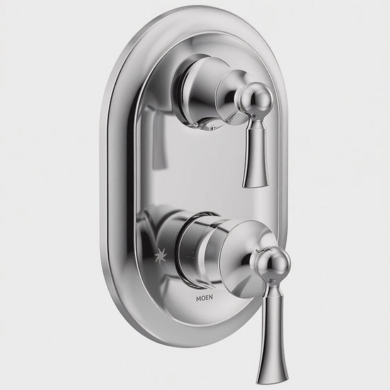 Moen UT5500 Wynford Chrome M-CORE 3-Series With Integrated Transfer Valve Trim — product video