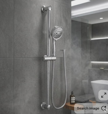 Moen 3667EP Handheld Shower Head with Slide Bar Chrome 4-Spray Eco-Performance N