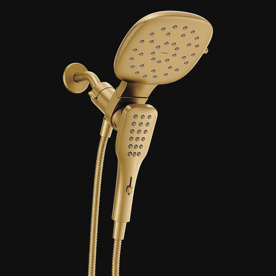 Moen 220C5BG Verso Combination Shower with Infiniti Dial in Brushed Gold — product video