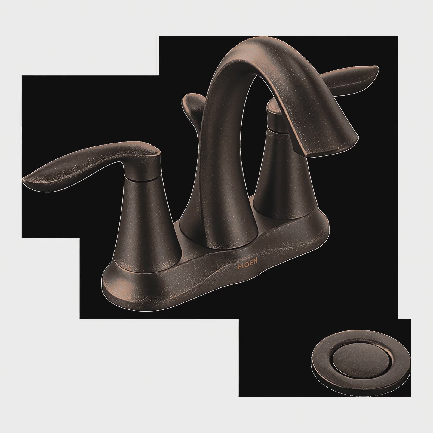 Moen 6410ORB Eva Oil Rubbed Bronze Two-Handle High Arc Bathroom Faucet — product video