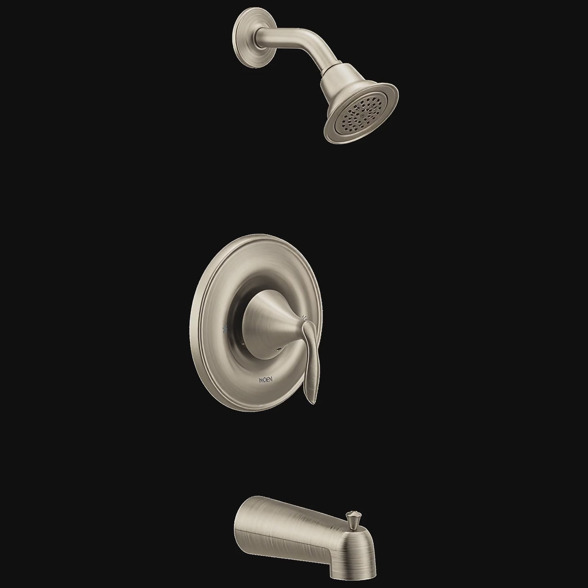 Moen T2133EPBN Eva Brushed Nickel Posi-Temp Eco-Performance Tub/Shower — product video