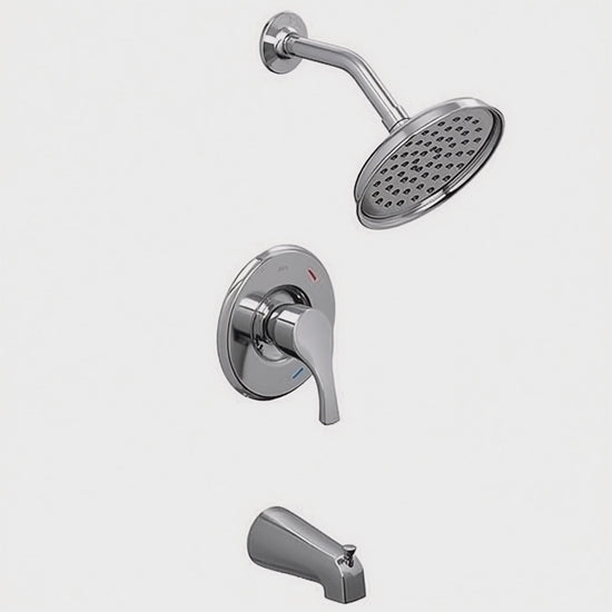 Moen T58913EP Ash Chrome Cycling Tub and Shower Faucet — product video