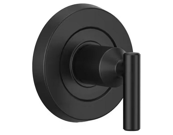 Moen UT2921BL Gibson Matte Black M-CORE Transfer Valve Trim - 5