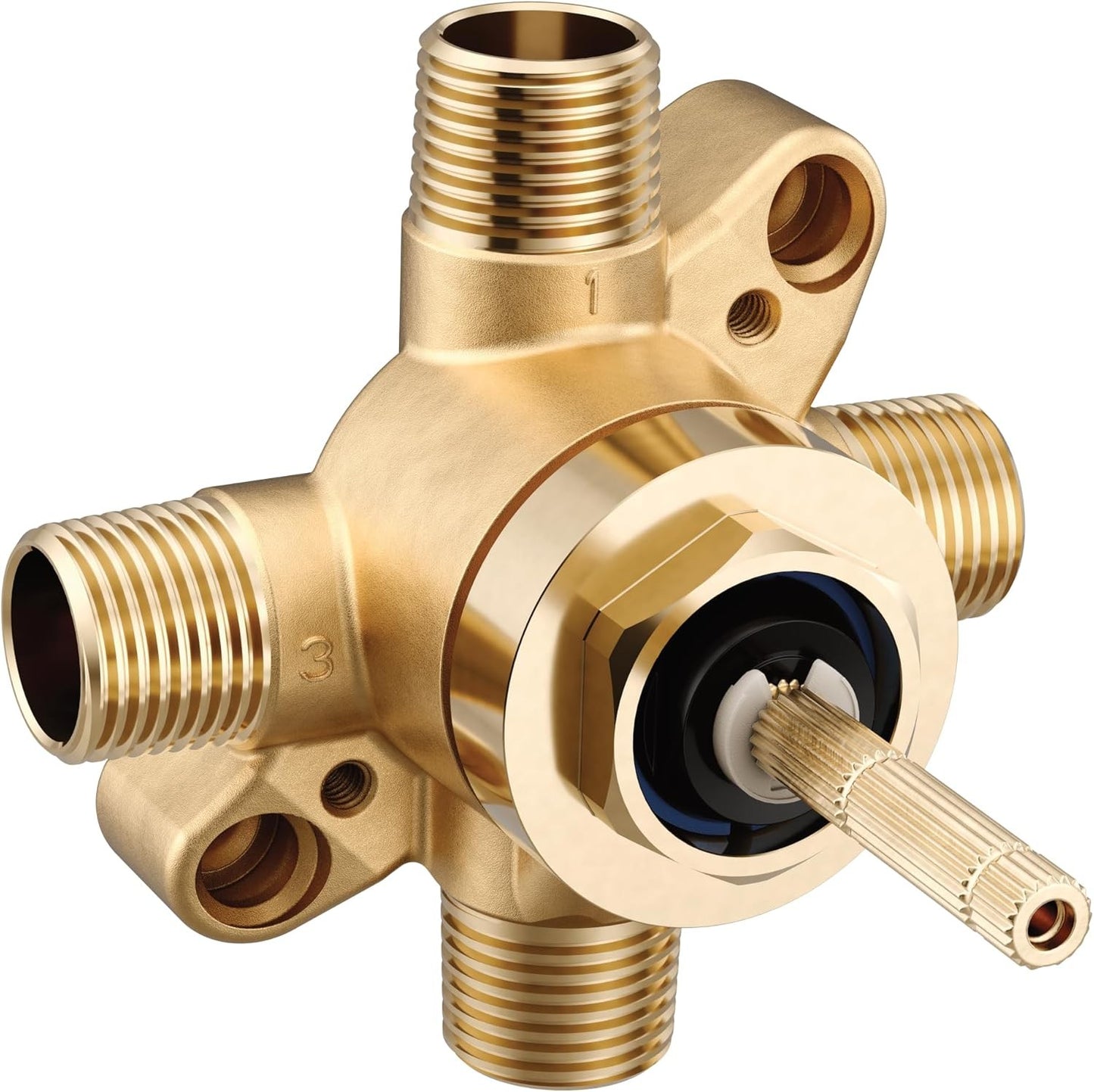 Moen U361CI M-CORE 3/6 Function 1/2" CC/IPS Transfer Rough-In Valve - 5