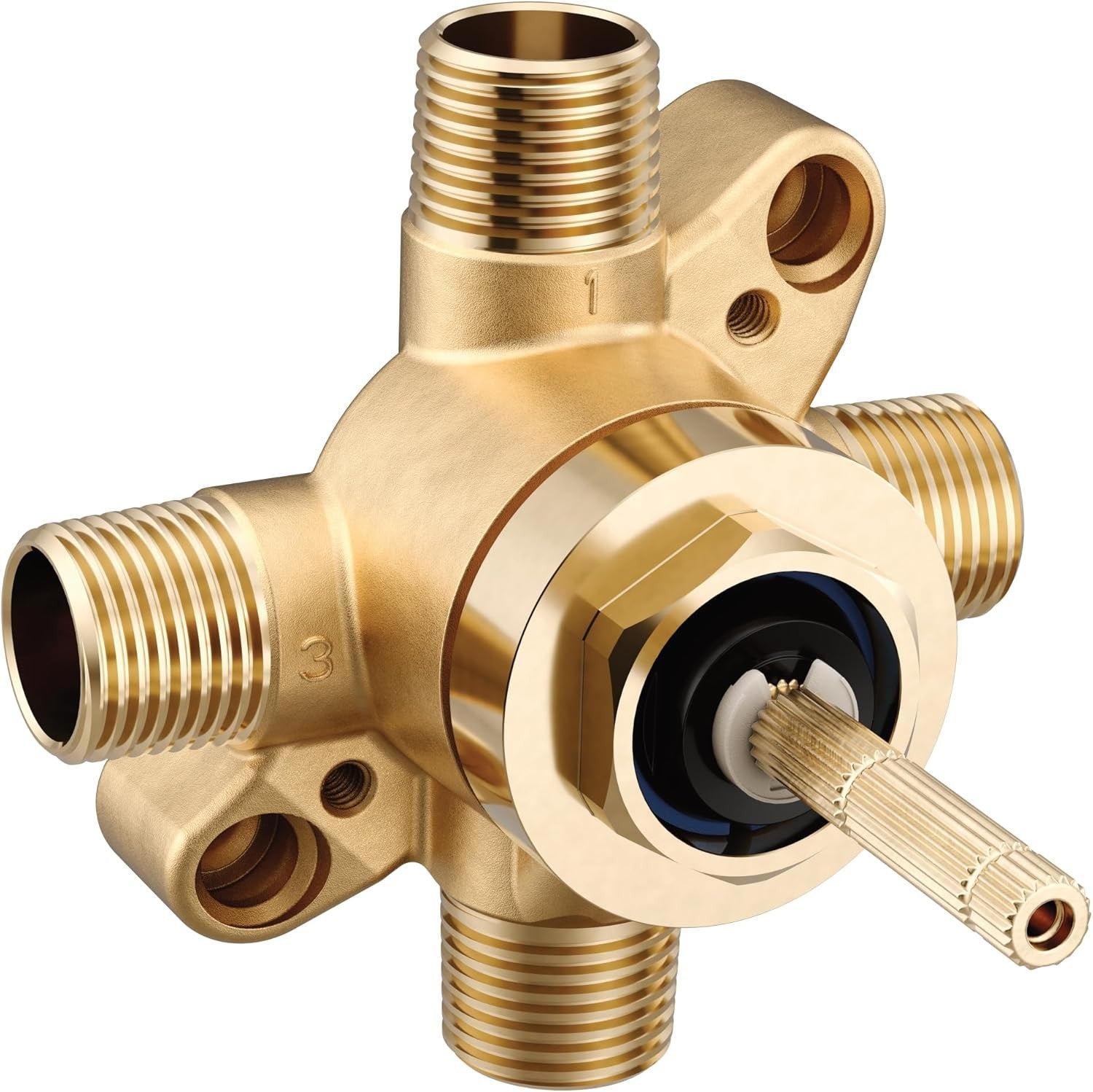 Moen U361CI M-CORE 3/6 Function 1/2" CC/IPS Transfer Rough-In Valve - 5