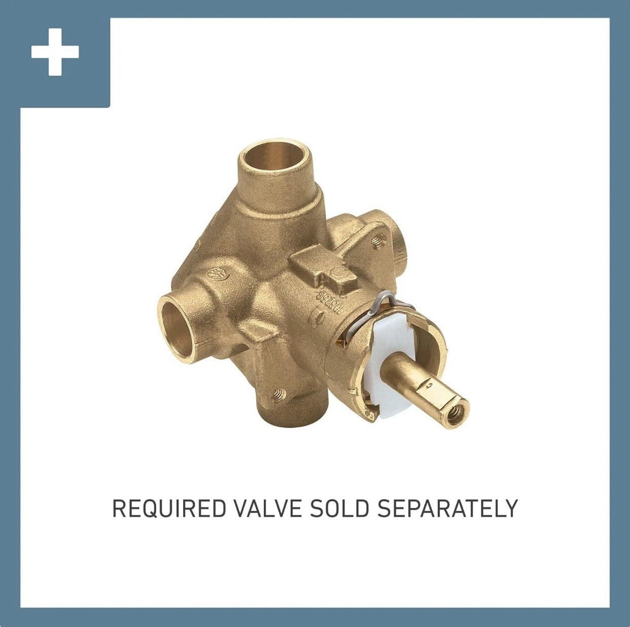 Moen T2151BN Brantford Brushed Nickel Posi-Temp Valve Trim Kit - 3