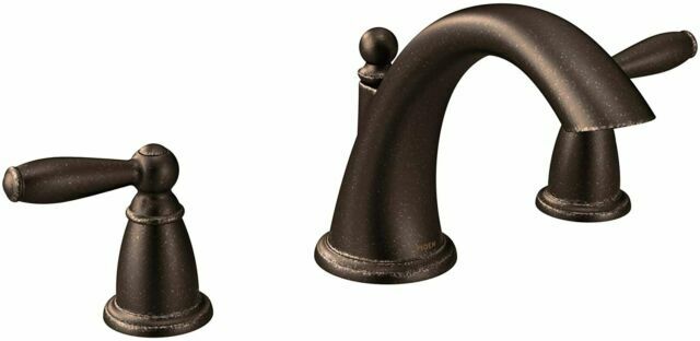 Moen T4943ORB Brantford Oil Rubbed Bronze Roman Tub Faucet 2 Handle Trim New