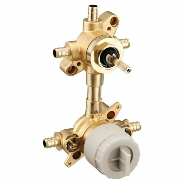 Moen U362XS M-CORE Transfer Shower Valve 3 Outlet Crimp PEX Connection New