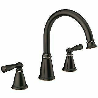 Moen 86924BRB Banbury Mediterranean Bronze Roman Tub Faucet Two Handle New