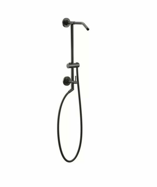 Moen TS3661NHBL Annex Matte Black Shower Rail System No Showerhead New