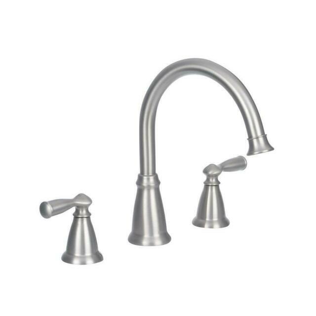 Moen 86924SRN Banbury Roman Tub Faucet Spot Resist Brushed Nickel 2 Handle New