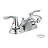CFG 40225 Cornerstone Chrome Two-Handle Low-Arc Bathroom Faucet with Pop-Up