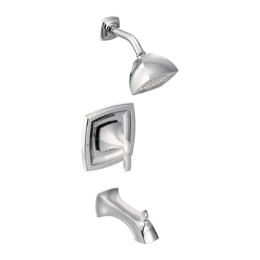Moen T2693 Voss Tub Shower Faucet Trim Kit Chrome Lever Handle Posi-Temp M-PACT