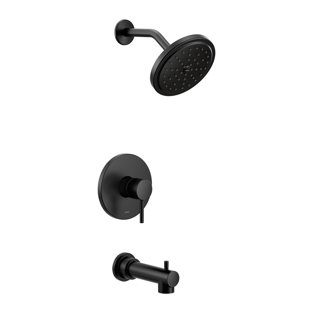 Moen UT3293BL Align Tub and Shower Faucet Trim Kit M-CORE Matte Black Rainshower