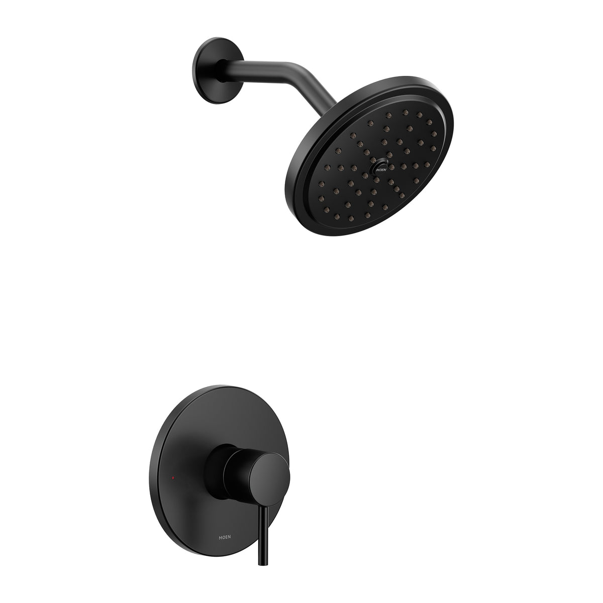 Moen UT3292BL Align Shower Faucet Trim Kit M-CORE Matte Black Rainshower Head