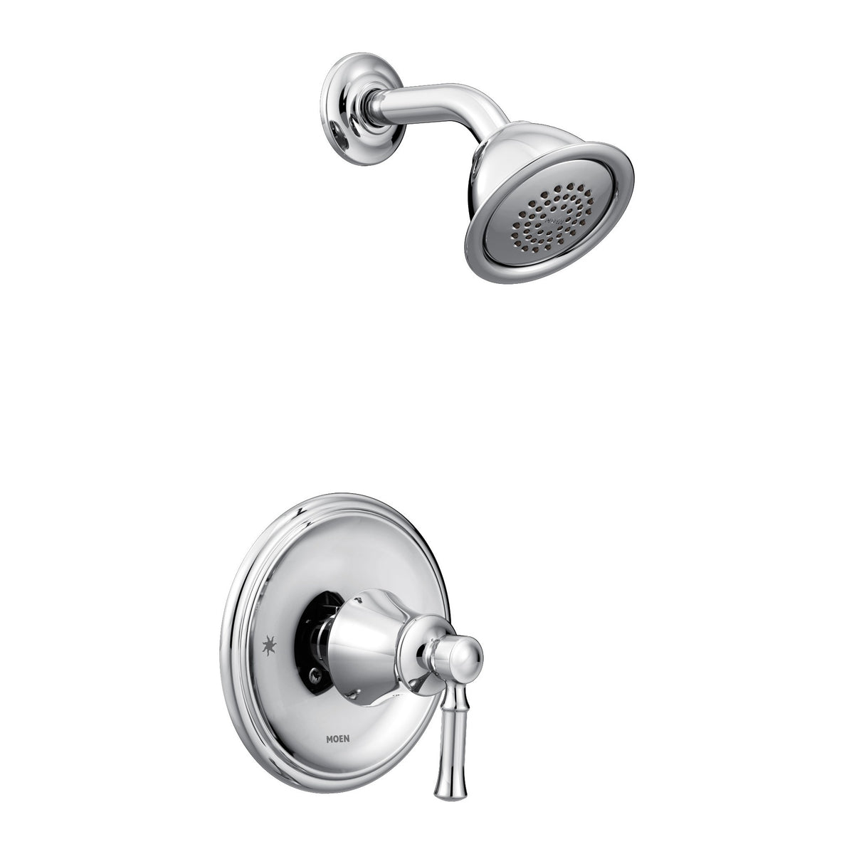 Moen T2182 Dartmoor Shower Faucet Trim Kit Chrome Posi-Temp Single Handle