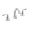 MOEN TV6420 EVA 1.2 GPM Widespread Bathroom Faucet Chrome With Valve Included