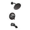 Moen TS2203EPBL Doux Posi-Temp Tub & Eco-Performance Shower Faucet Trim Kit