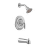 Moen T62133EP Eva Posi-Temp Tub Shower Faucet Trim Kit Chrome Eco-Performance