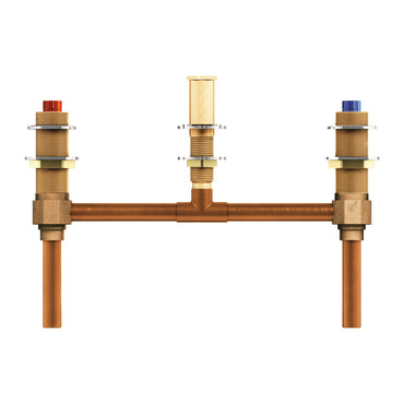 Moen 4796 M-PACT 10-Inch Roman Tub Valve with 1/2-Inch CC Connections