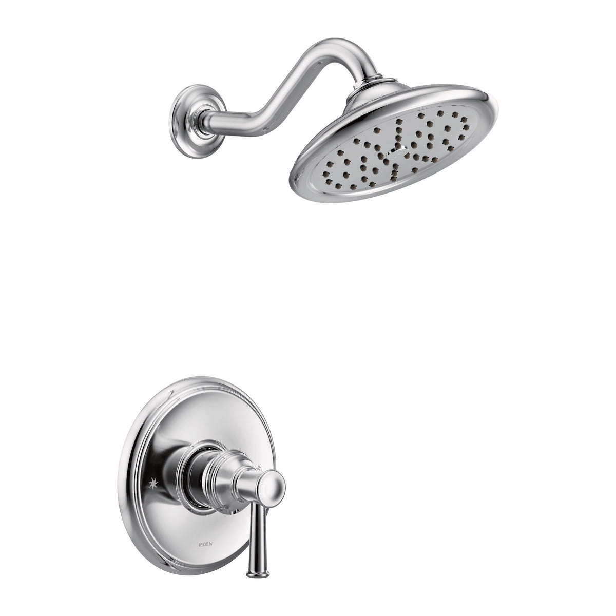 Moen UT3312 Belfield M-CORE 3-Series Shower Faucet Trim Kit Chrome Rainshower