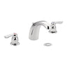 Moen Chateau 4945 Chrome Two Handle Low Arc Bathroom Faucet