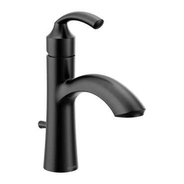 Moen Glyde 6170BL Matte Black High Arc Bathroom Faucet