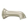 Moen 3858BN Dartmoor Brushed Nickel 7.25" Non-Diverter Tub Spout