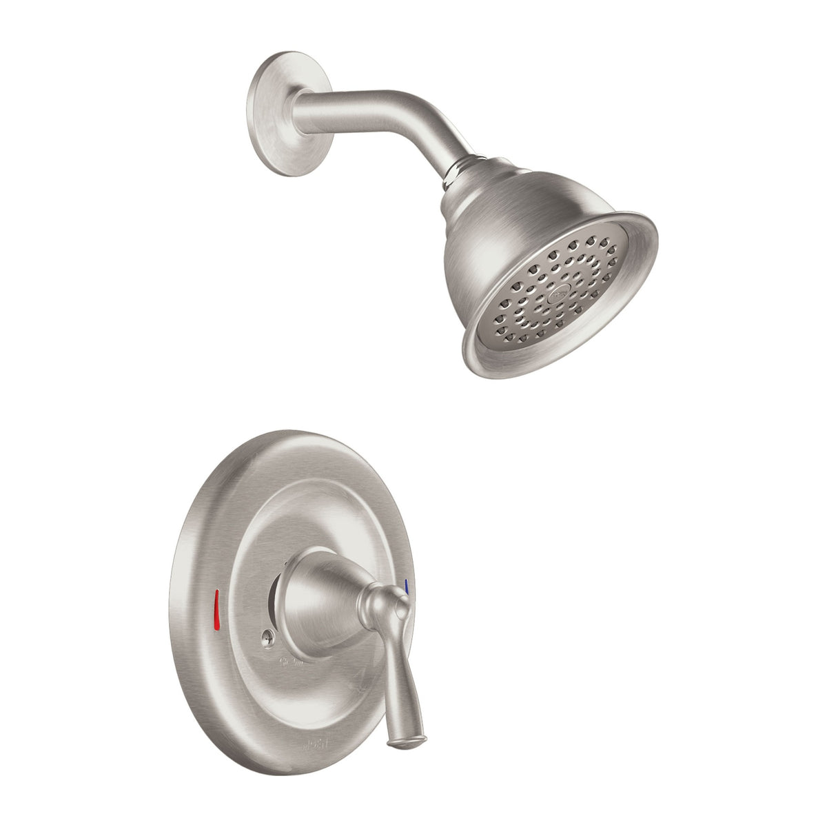 Moen 82912SRN Banbury Spot Resist Brushed Nickel Posi-Temp Shower Only