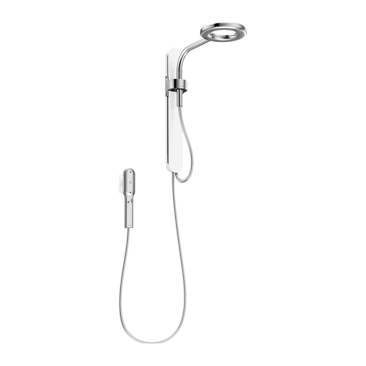 Moen N207C0CH Spa Chrome/White 7.9" Two-Function Spray Head with Handshower