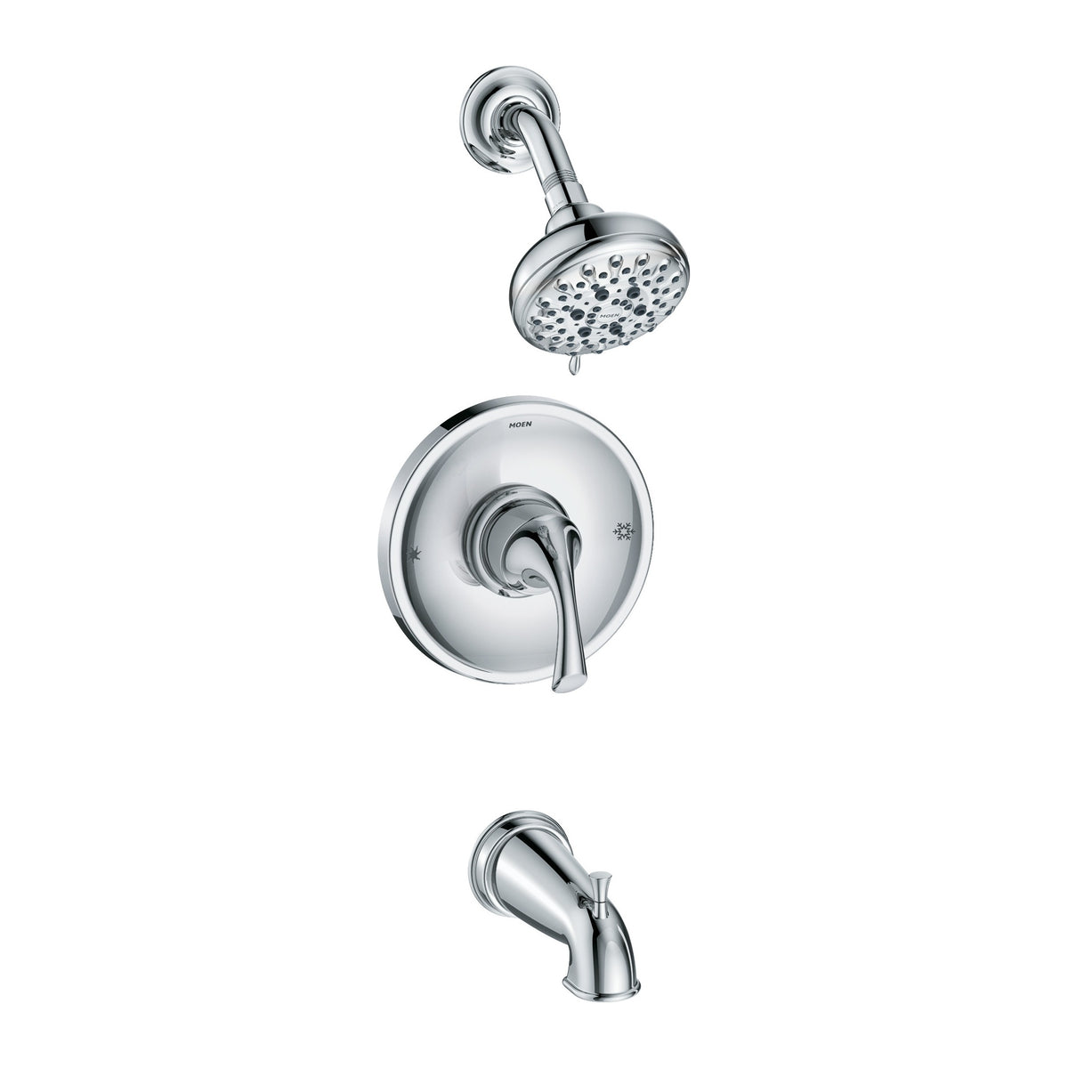 Moen 82115 Idora Chrome Posi-Temp Tub and Shower Faucet