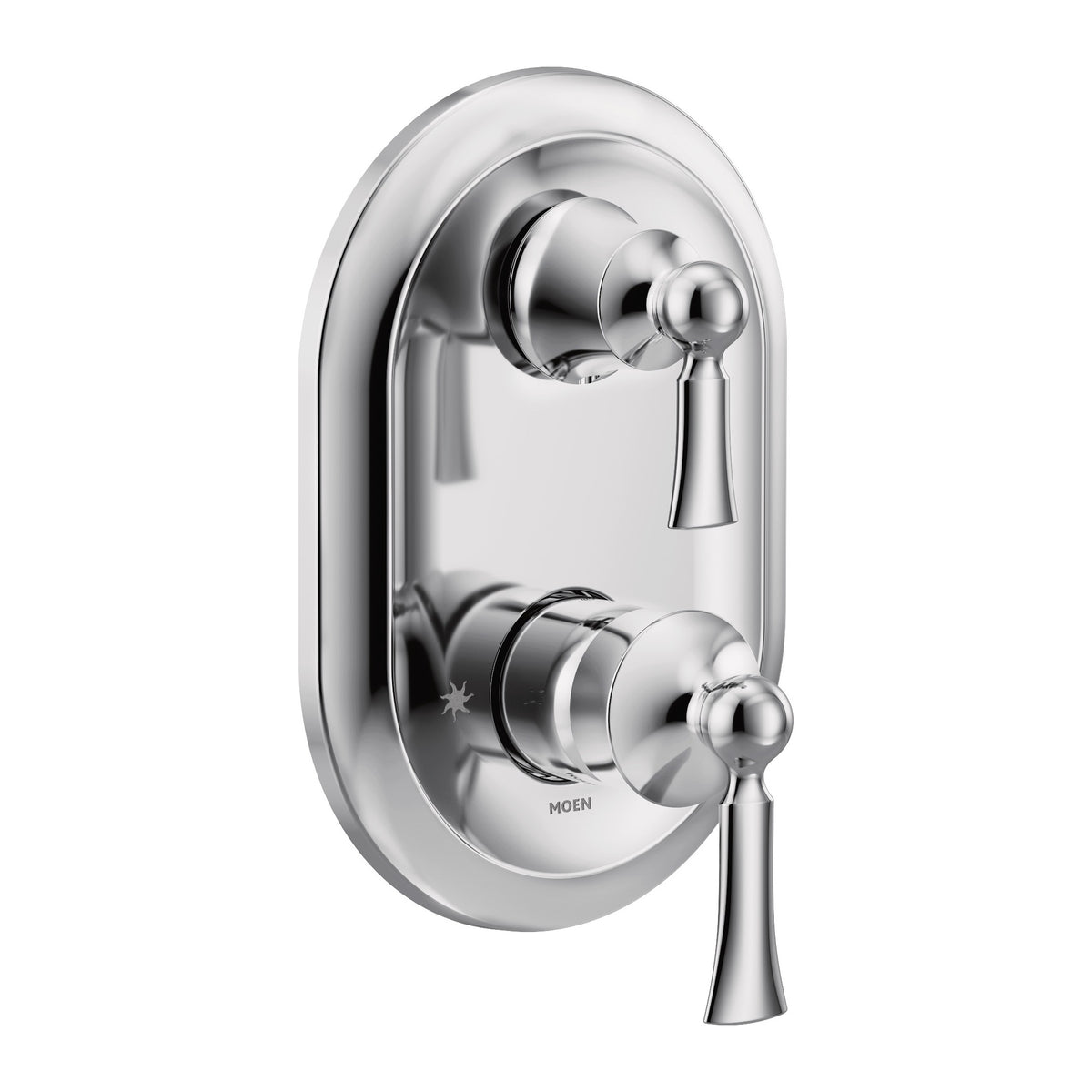 Moen UT5500 Wynford Chrome M-CORE 3-Series With Integrated Transfer Valve Trim
