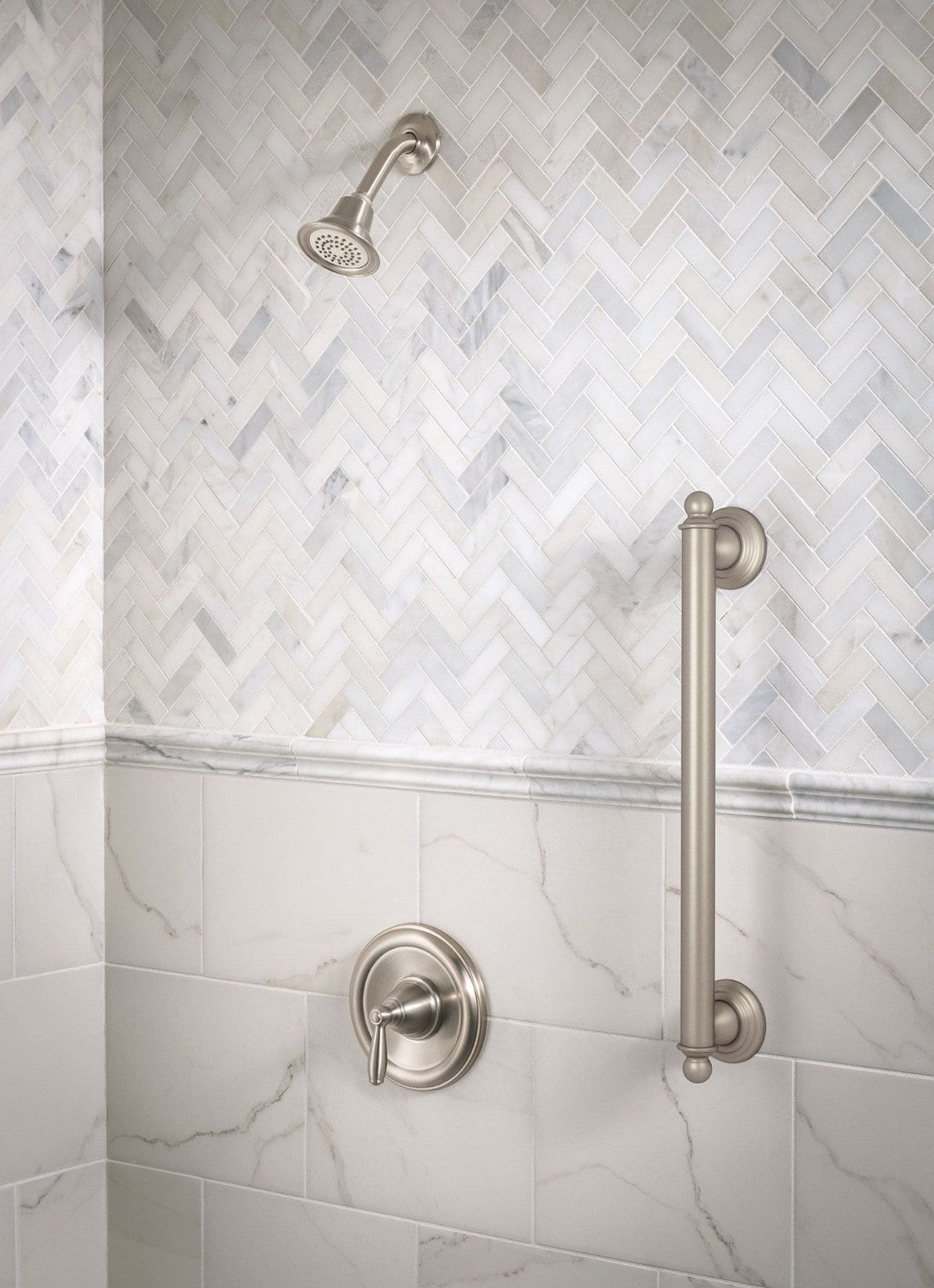 Moen T2152BN Brantford Brushed nickel Posi-Temp Shower only — view 6