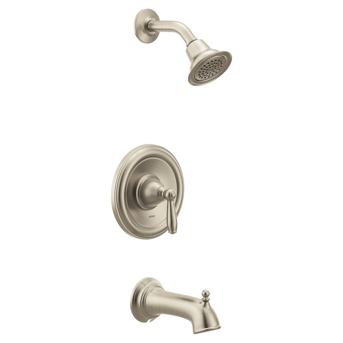 Moen T2153BN Brantford Brushed Nickel Tub Shower Faucet — view 3