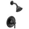 Moen T2182BL Dartmoor Matte Black Posi-Temp Shower Only Trim
