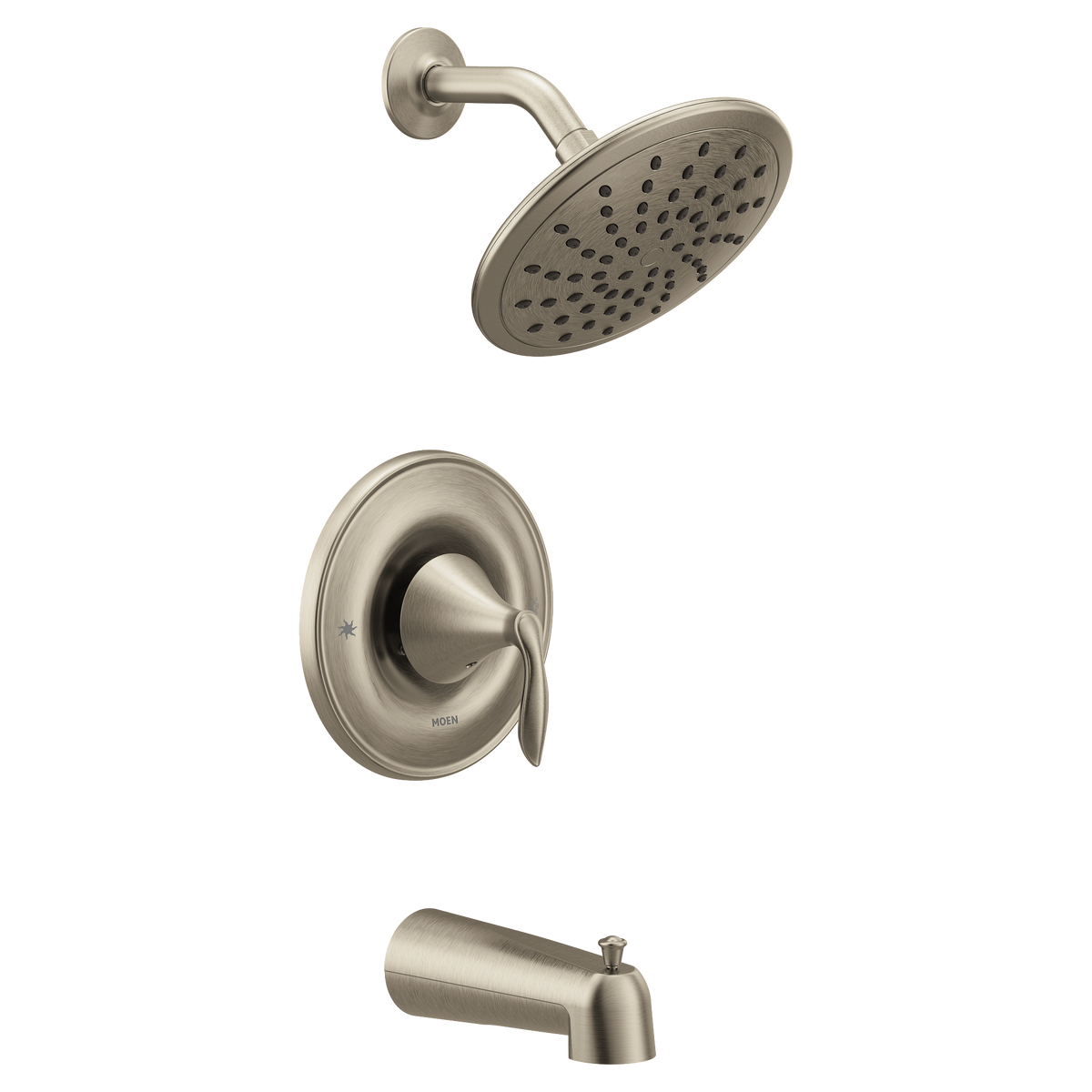 Moen T2233EPBN Eva Brushed Nickel Posi-Temp Eco-Performance Tub/Shower