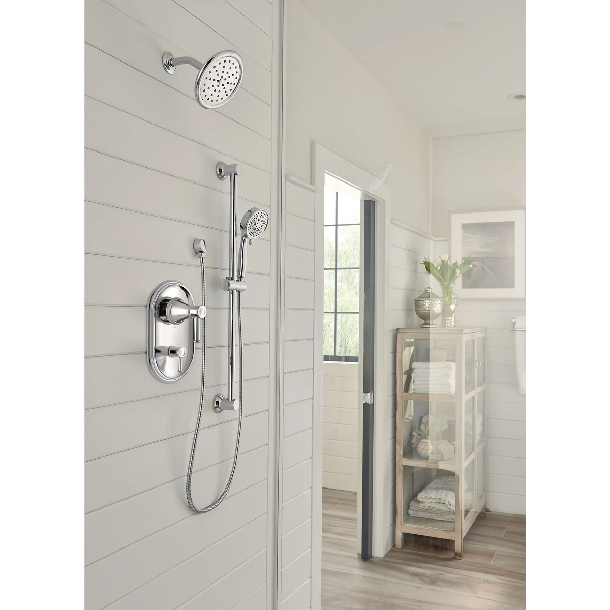 Moen T2310 Belfield Chrome Posi-Temp with Diverter Tub/Shower Valve Only