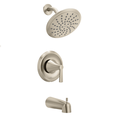 Moen T2343EPBN Jase Brushed Nickel Posi-Temp Tub and Shower Faucet