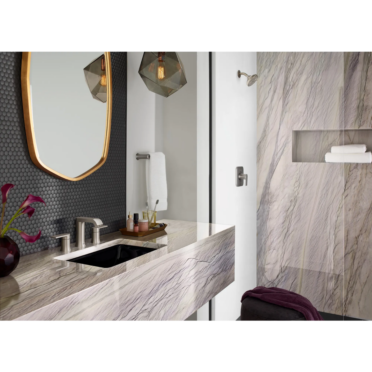 Moen T2472EP Genta LX Chrome Posi-Temp Shower Only — view 4