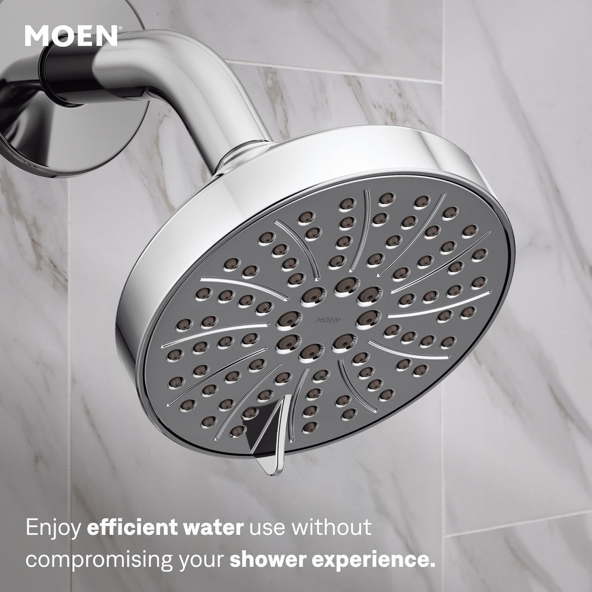 Moen T2473EP Genta LX Chrome Posi-Temp Tub/Shower — view 8