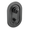 Moen T2900BL Gibson Matte Black Posi-Temp Tub and Shower Trim with Diverter