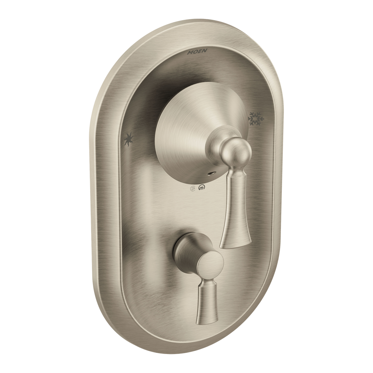 Moen T4500BN Wynford Brushed Nickel Posi-Temp with Diverter Valve Trim