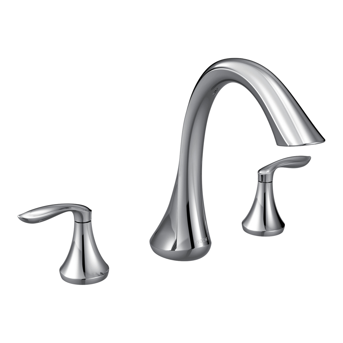 Moen T943 Eva Chrome Two-Handle High Arc Roman Tub Faucet
